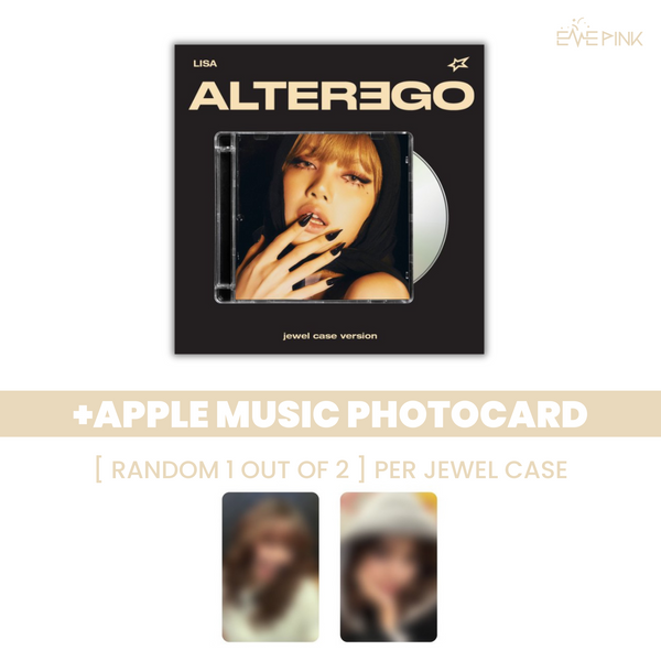 [PRE-ORDER] LISA (리사) ALBUM - [Alter Ego] (jewel case +EXCLUSIVE PHOTOCARD)