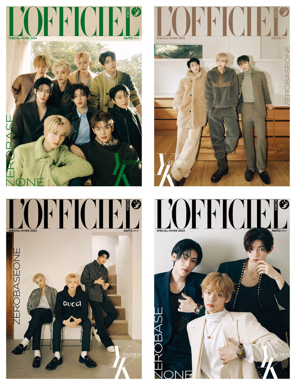 [PRE-ORDER] L'OFFICIEL KOREA - 2024 WINTER EDITION [COVER: ZEROBASEONE]