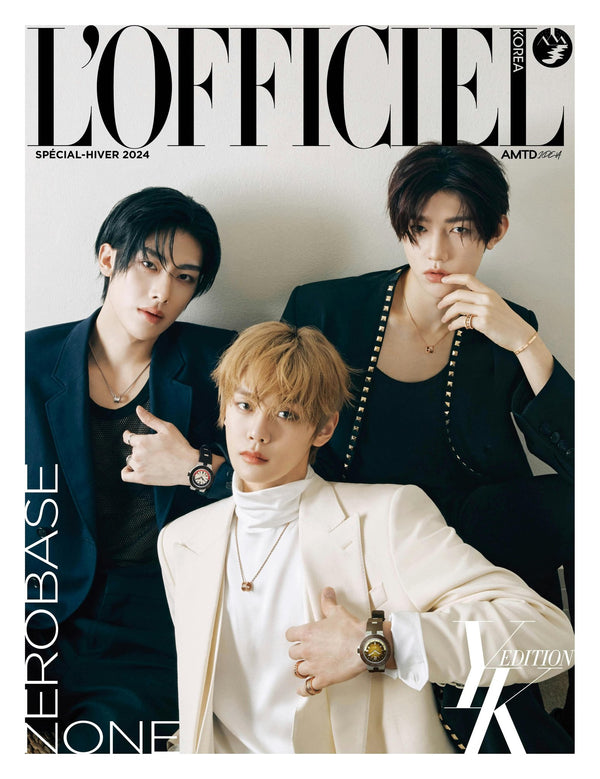 [PRE-ORDER] L'OFFICIEL KOREA - 2024 WINTER EDITION [COVER: ZEROBASEONE]