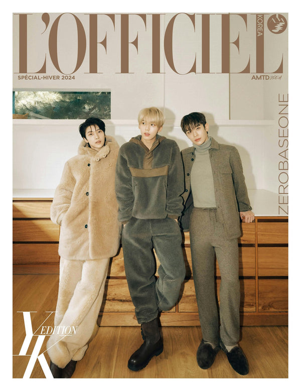 [PRE-ORDER] L'OFFICIEL KOREA - 2024 WINTER EDITION [COVER: ZEROBASEONE]