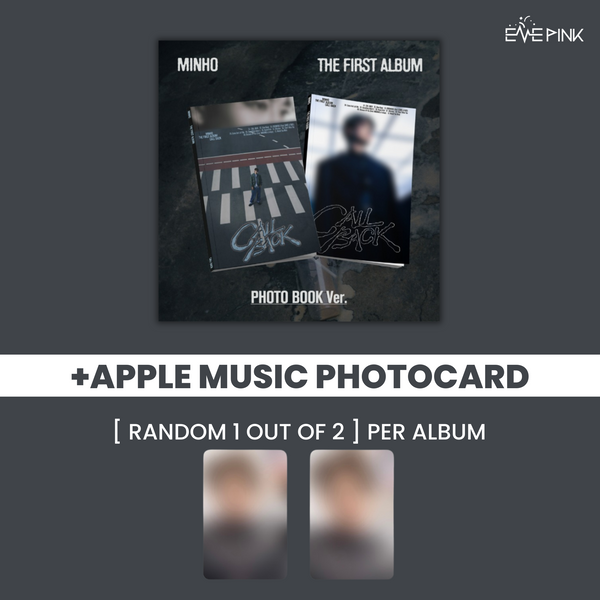 MINHO (민호) 1ST FULL ALBUM - [CALL BACK] (Photobook VER. +EXCLUSIVE PHOTOCARD)