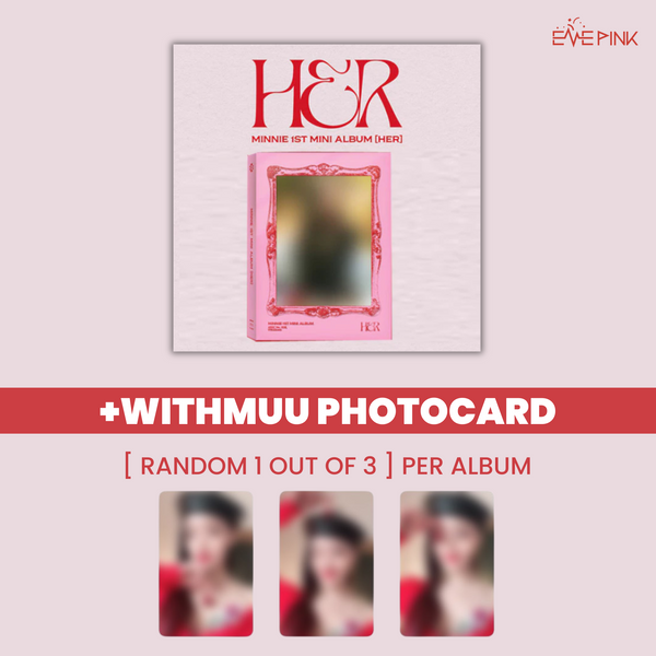 [PRE-ORDER] MINNIE (민니 (G)I-DLE) 1ST MINI ALBUM - [HER] (+EXCLUSIVE PHOTOCARD)