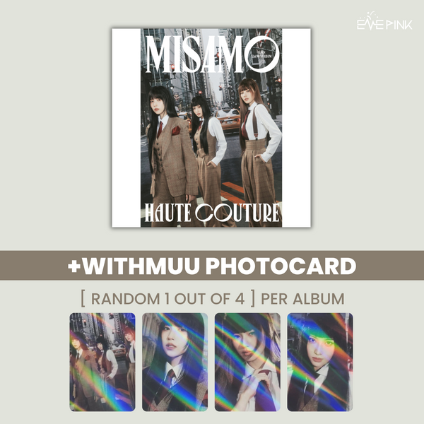 TWICE (MISAMO) JAPAN 2ND MINI ALBUM - [HAUTE COUTURE] (+EXCLUSIVE PHOTOCARD)