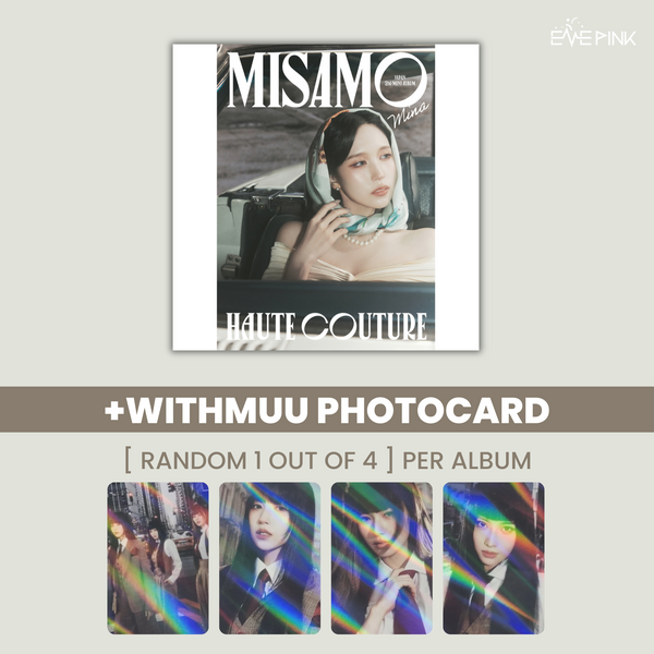 TWICE (MISAMO) JAPAN 2ND MINI ALBUM - [HAUTE COUTURE] (+EXCLUSIVE PHOTOCARD)