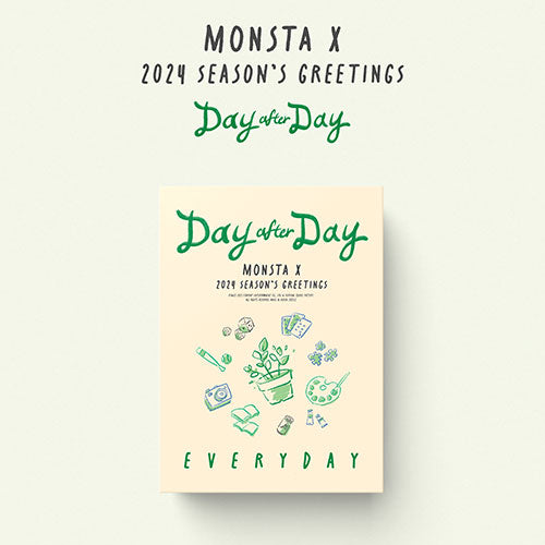 MONSTA X (몬스타엑스) - 2024 SEASON’S GREETINGS [DAY AFTER DAY] (EVERYDAY VER +EXCLUSIVE PHOTOCARD)