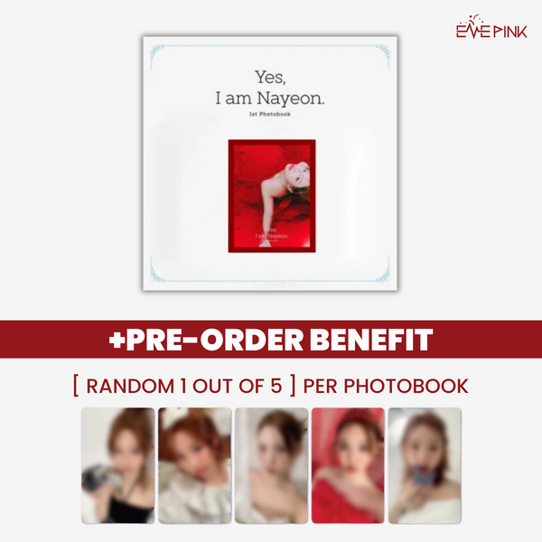 [PRE-ORDER] NAYEON (나연) 1ST PHOTOBOOK - [Yes, I am Nayeon.](+POB)