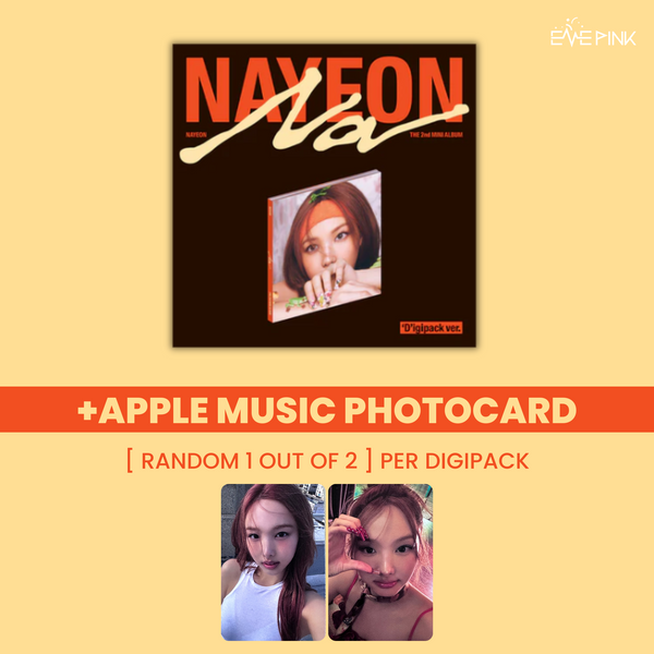 NAYEON (나연) 2ND MINI ALBUM - [NA] (DIGIPACK VER. +EXCLUSIVE PHOTOCARD)