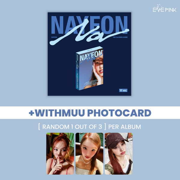 NAYEON (나연) 2ND MINI ALBUM - [NA] (+SELFIE PHOTOCARD)