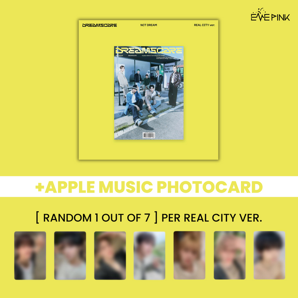 NCT DREAM (엔시티 드림) 4TH ALBUM - [DREAMSCAPE] (Real City Ver. +EXCLUSIVE PHOTOCARD)