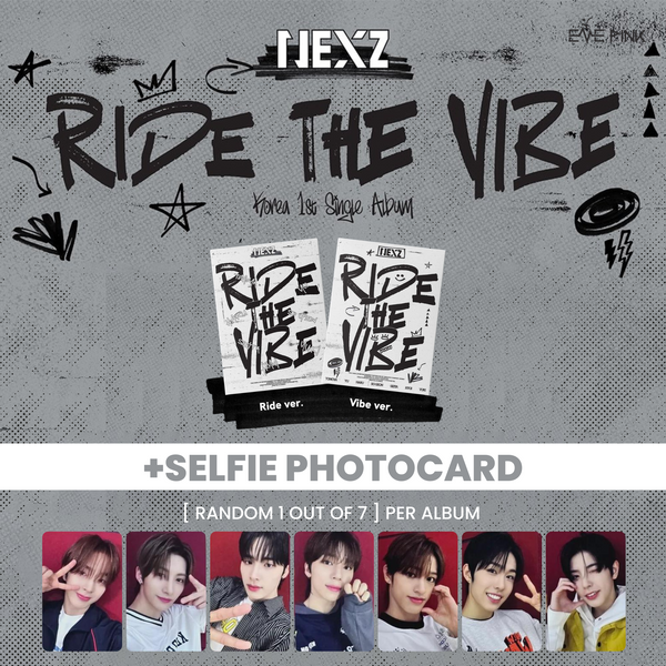 NEXZ (넥스지) 1ST SINGLE ALBUM - [Ride the Vibe] (+SELFIE PHOTOCARD)