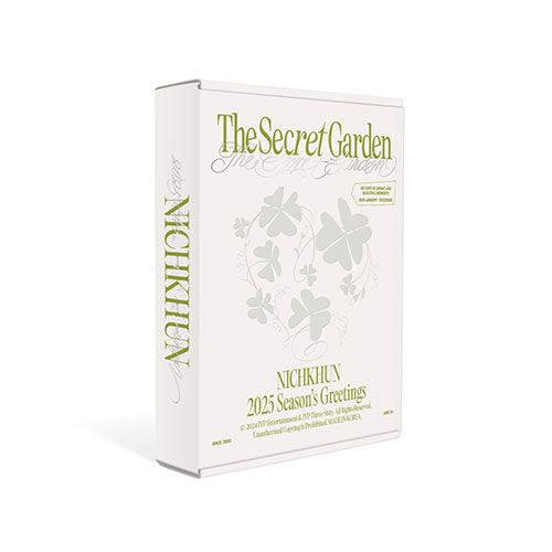 [PRE-ORDER] NICHKHUN (닉쿤) - 2025 SEASON'S GREETINGS [THE SECRET GARDEN] (+ EXCLUSIVE GIFT)