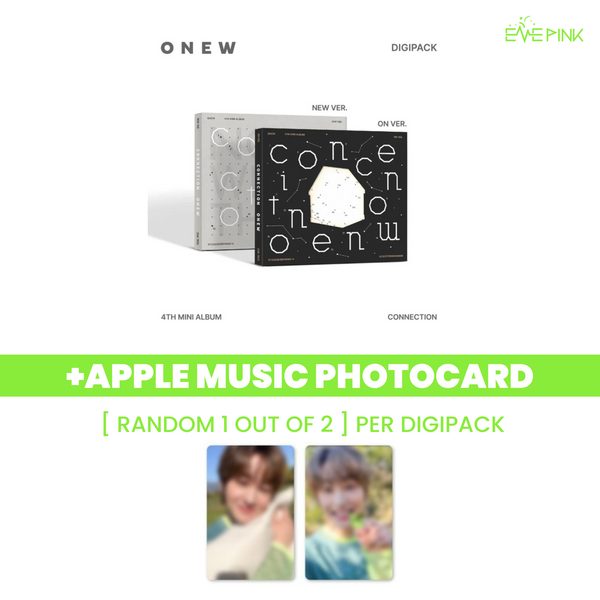 ONEW (온유) 4TH MINI ALBUM - [CONNECTION] (DIGIPACK VER. +EXCLUSIVE PHOTOCARD)