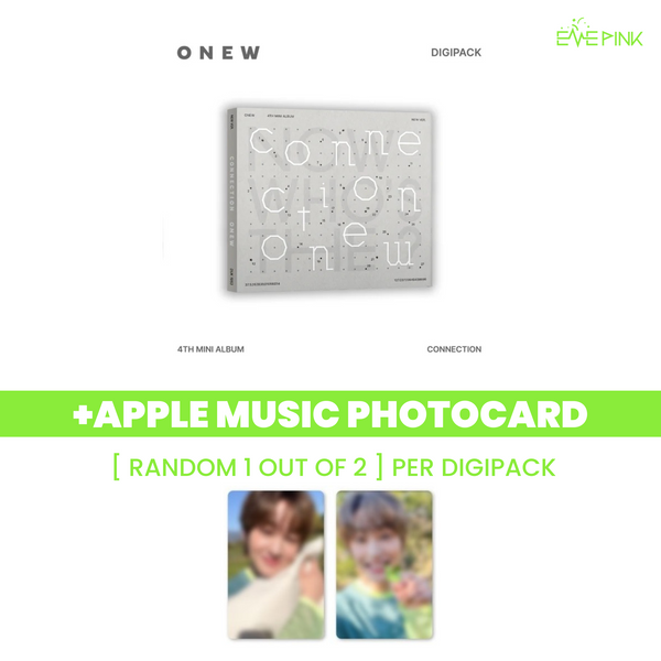 ONEW (온유) 4TH MINI ALBUM - [CONNECTION] (DIGIPACK VER. +EXCLUSIVE PHOTOCARD)