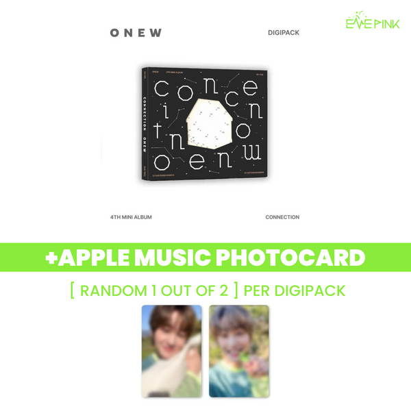 ONEW (온유) 4TH MINI ALBUM - [CONNECTION] (DIGIPACK VER. +EXCLUSIVE PHOTOCARD)