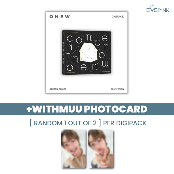 ONEW (온유) 4TH MINI ALBUM - [CONNECTION] (DIGIPACK VER. +EXCLUSIVE PHOTOCARD)