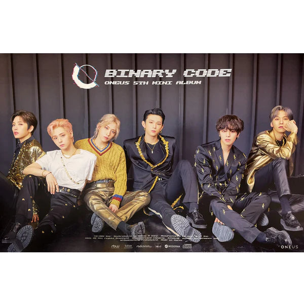 ONEUS - BINARY CODE OFFICIAL POSTER - CONCEPT 2