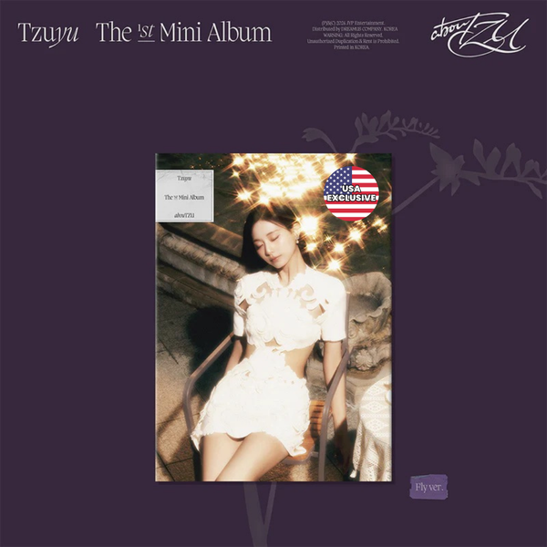 (U.S. VER.) TZUYU (TWICE 쯔위) 1ST MINI ALBUM - [abouTZU]