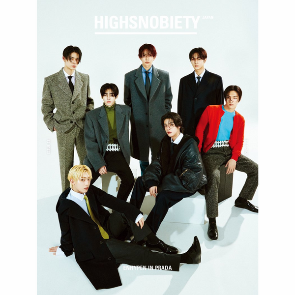 HIGHSNOBIETY JAPAN - ISSUE 13 [COVER : ENHYPEN]