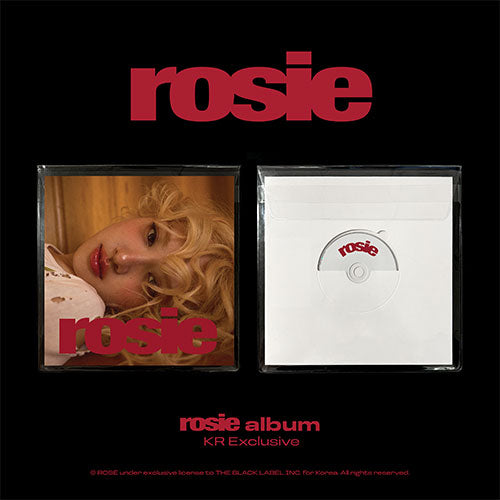 [PRE-ORDER] ROSÉ (로제) 1ST STUDIO ALBUM - [rosie] (KR Exclusive)