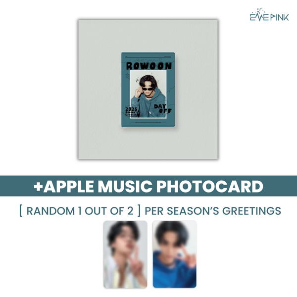 [PRE-ORDER] RO WOON (로운) - 2025 SEASON'S GREETINGS [DAY OFF] (+EXLCUSIVE PHOTOCARD)