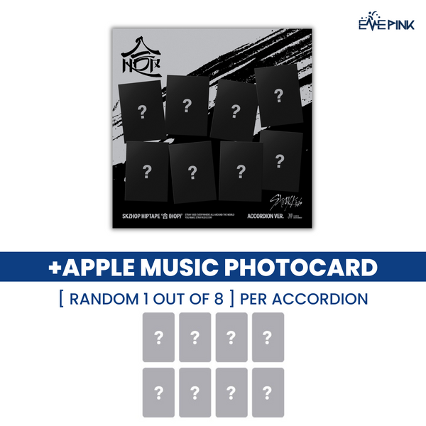 [PRE-ORDER] STRAY KIDS (스트레이키즈) ALBUM - [SKZHOP HIPTAPE '合 (HOP)'] (ACCORDION VER. +EXCLUSIVE PHOTOCARD)