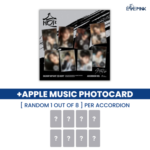 [PRE-ORDER] STRAY KIDS (스트레이키즈) ALBUM - [SKZHOP HIPTAPE '合 (HOP)'] (ACCORDION VER. +EXCLUSIVE PHOTOCARD)