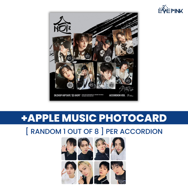 STRAY KIDS (스트레이키즈) ALBUM - [SKZHOP HIPTAPE '合 (HOP)'] (ACCORDION VER. +EXCLUSIVE PHOTOCARD)