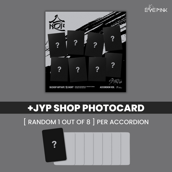 [PRE-ORDER] STRAY KIDS (스트레이키즈) ALBUM - [SKZHOP HIPTAPE '合 (HOP)'] (ACCORDION VER.) (+ JYP SHOP GIFT)