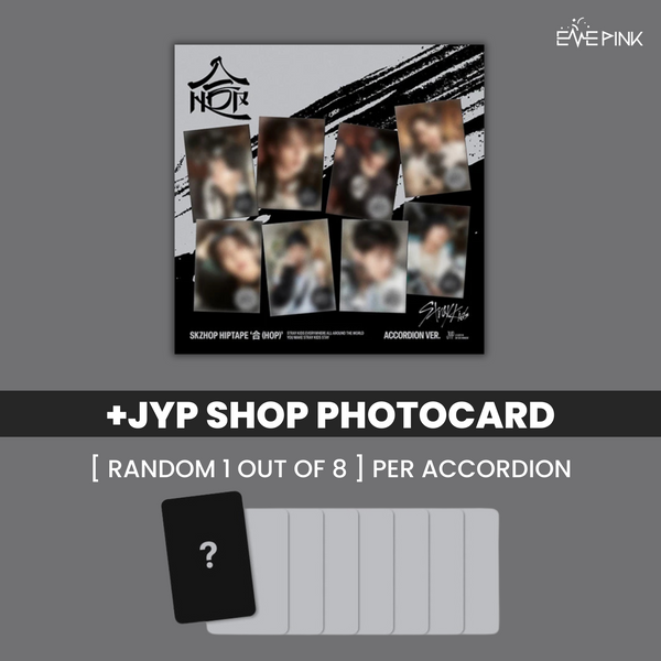 [PRE-ORDER] STRAY KIDS (스트레이키즈) ALBUM - [SKZHOP HIPTAPE '合 (HOP)'] (ACCORDION VER.) (+ JYP SHOP GIFT)