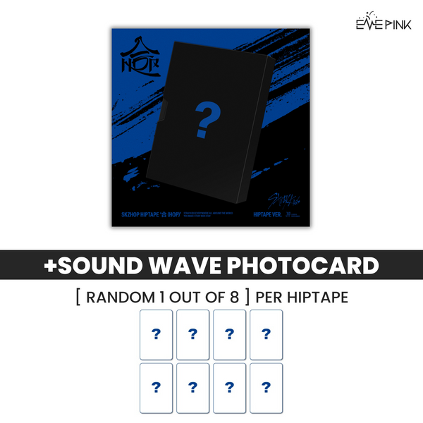 [PRE-ORDER] STRAY KIDS (스트레이키즈) ALBUM - [SKZHOP HIPTAPE '合 (HOP)'] (HIPTAPE VER. / Limited Edition) (+ SOUNDWAVE GIFT)