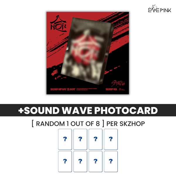 [PRE-ORDER] STRAY KIDS (스트레이키즈) ALBUM - [SKZHOP HIPTAPE '合 (HOP)'] (SKZHOP VER.) (+ SOUNDWAVE GIFT)