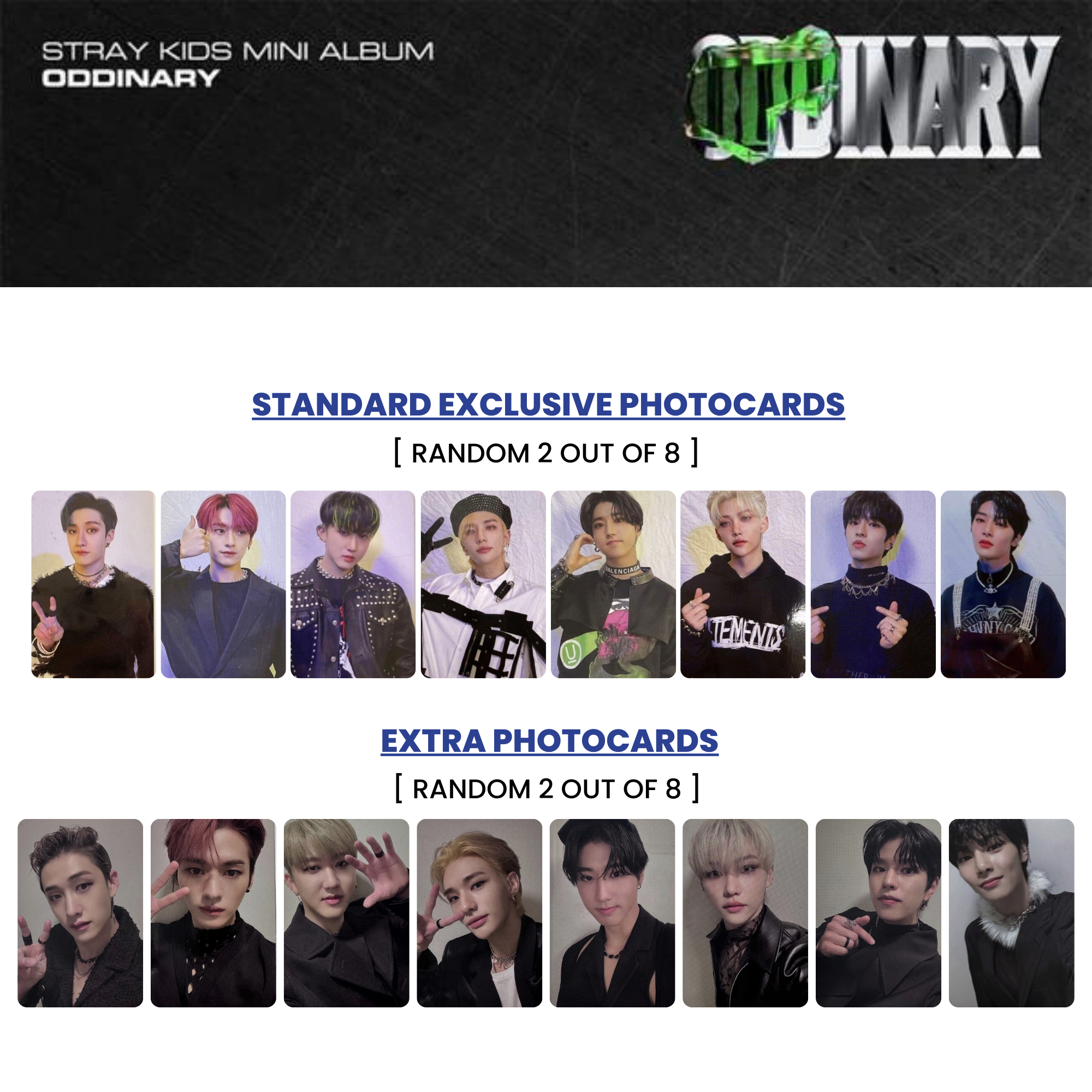 Stray Kids Mini Album – ODDINARY CD (Standard Version), K-POP