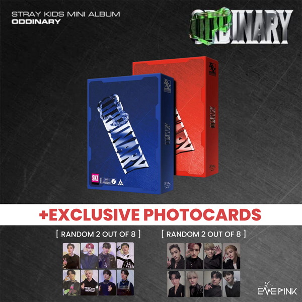 STRAY KIDS (스트레이 키즈) ALBUM - [ODDINARY] (REG VER.) (+ EXCLUSIVE PHOTOCARDS)