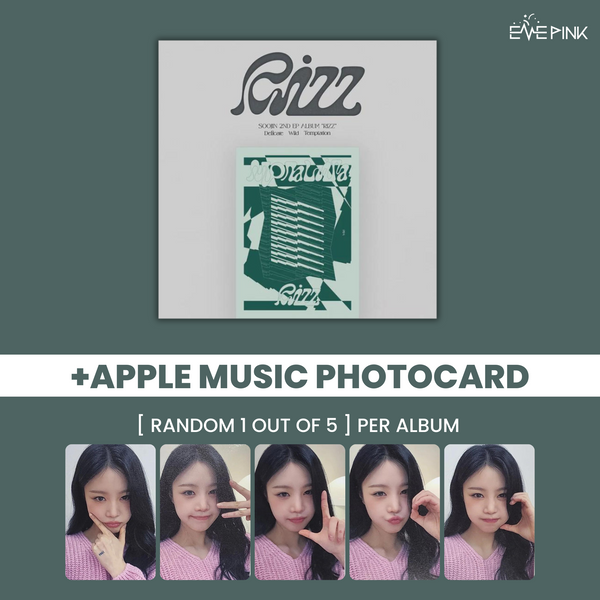 SOOJIN (수진) 2ND EP ALBUM - [RIZZ] (+SELFIE PHOTOCARD)