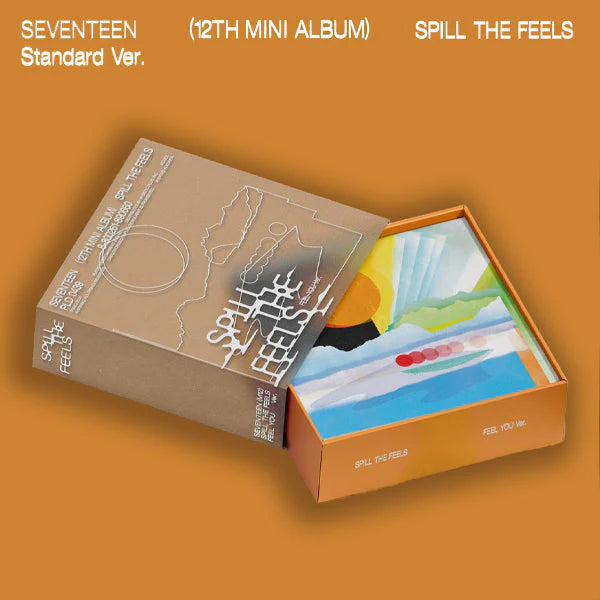 (U.S. VER.) SEVENTEEN (세븐틴) 12TH MINI ALBUM - [SPILL THE FEELS] (STANDARD VER.)