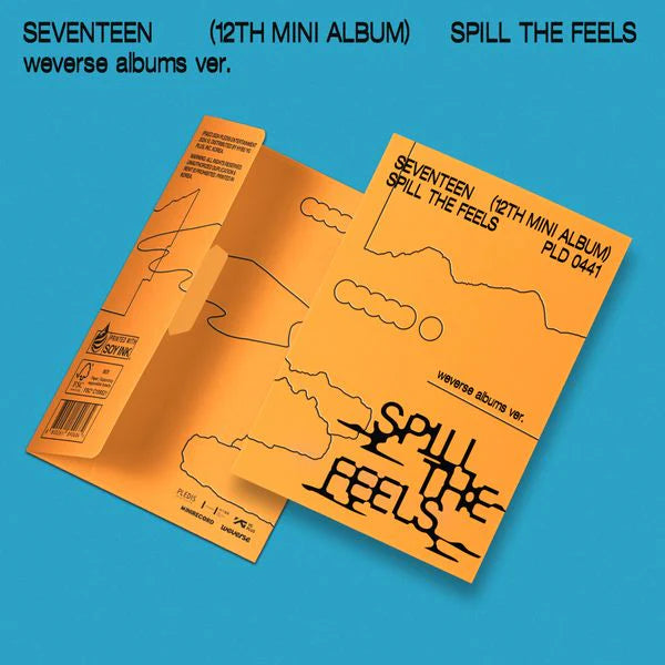 SEVENTEEN (세븐틴) 12TH MINI ALBUM - [SPILL THE FEELS] (WEVERSE ALBUM VER. + EXCLUSIVE GIFT)