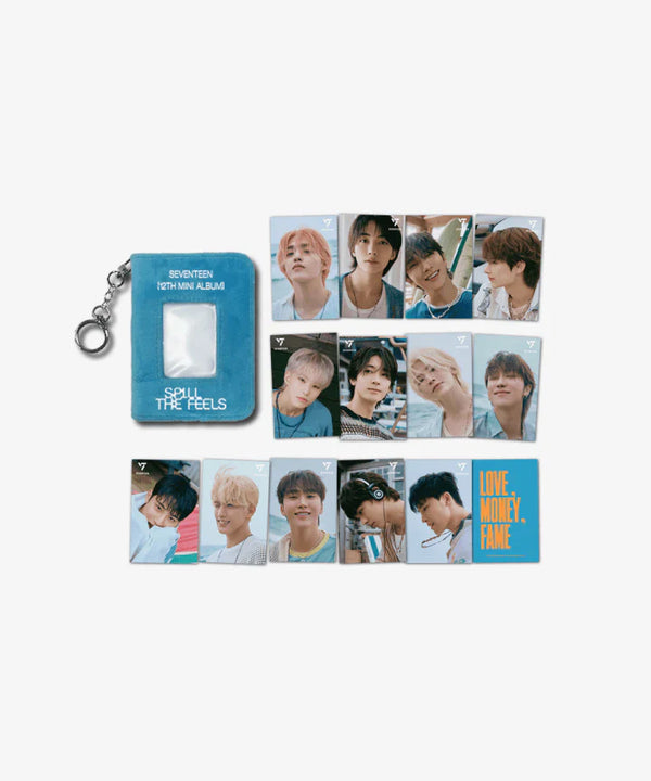 [PRE-ORDER] SEVENTEEN (세븐틴) SPILL THE FEELS MD - [3D LENTICULAR MINI CARD&BINDER]