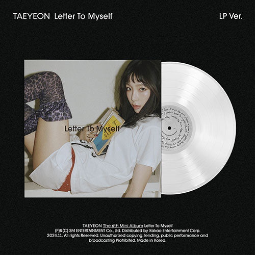 [PRE-ORDER] TAEYEON (태연) 6TH MINI ALBUM - [Letter To Myself] (LP VER.)