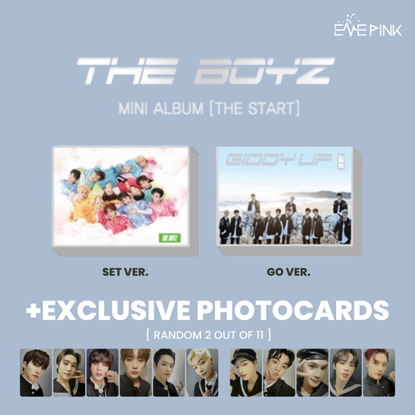 THE BOYZ (더보이즈) 2ND MINI ALBUM - [THE START] : (OPENED ALBUM +EXCLUSIVE PHOTOCARDS)