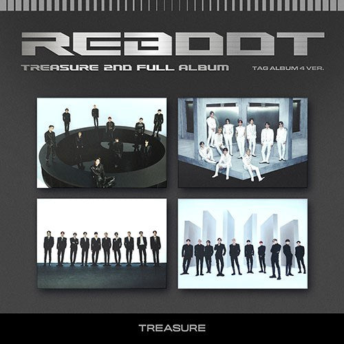 TREASURE (트레저) - 2ND FULL ALBUM [REBOOT] (YG TAG ALBUM)