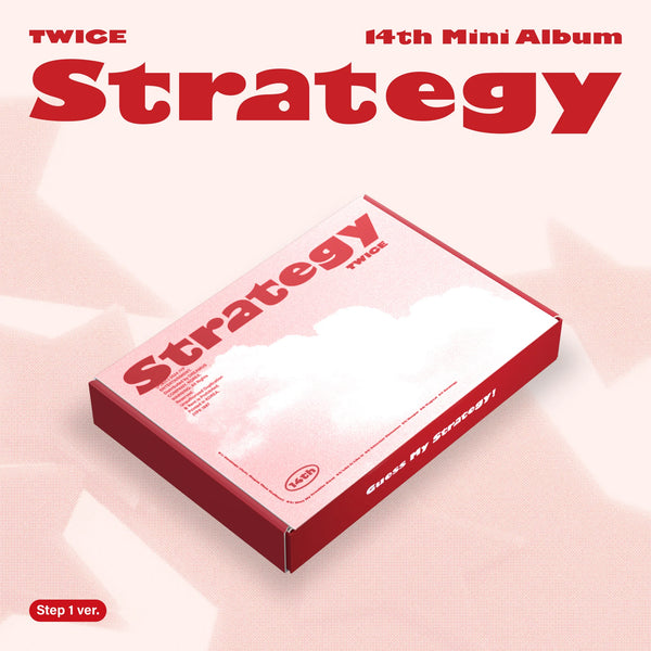 [PRE-ORDER] TWICE (트와이스) 14TH MINI ALBUM - [STRATEGY]