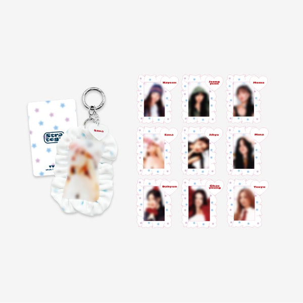 [PRE-ORDER] TWICE (트와이스) STRATEGY POP-UP In SEOUL MD - [Cushion Keyring] (+ JYP POB)