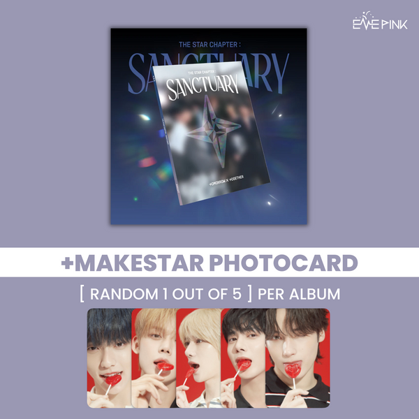 (KOR VER.) TXT (투모로우바이투게더) ALBUM - [THE STAR CHAPTER : SANCTUARY] (+ EXCLUSIVE PHOTOCARD)