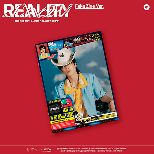 U-Know (유노윤호) 3RD MINI ALBUM - [Reality Show] (FAKE ZINE/ B Ver.)