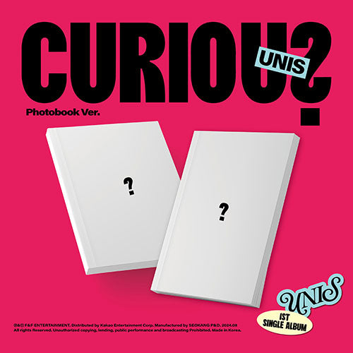 UNIS (유니스) 1ST SINGLE ALBUM - [CURIOUS] (PHOTOBOOK VER.)