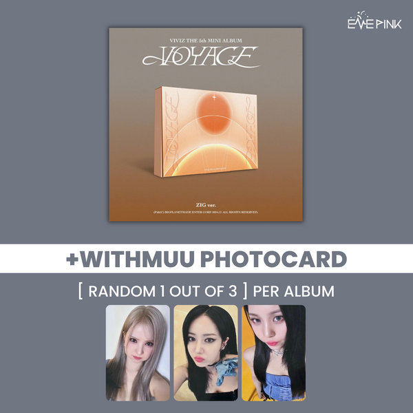 VIVIZ (비비지) 5TH MINI ALBUM - [VOYAGE] (+EXCLUSIVE PHOTOCARD)