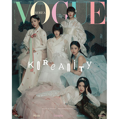 VOGUE KOREA - JANUARY 2024 [COVER: MINJI, HANNI, DANIELLE,  HEARIN, HYEIN]