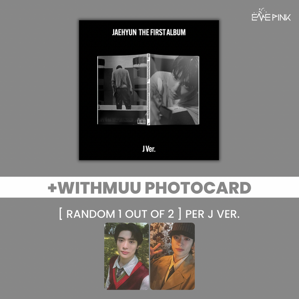 JAEHYUN (재현) 1ST ALBUM - [J] (J VER. +EXCLUSIVE PHOTOCARD)