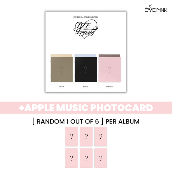 [PRE-ORDER] IVE (아이브) 3RD EP ALBUM - [IVE EMPATHY] (+EXCLUSIVE PHOTOCARD)