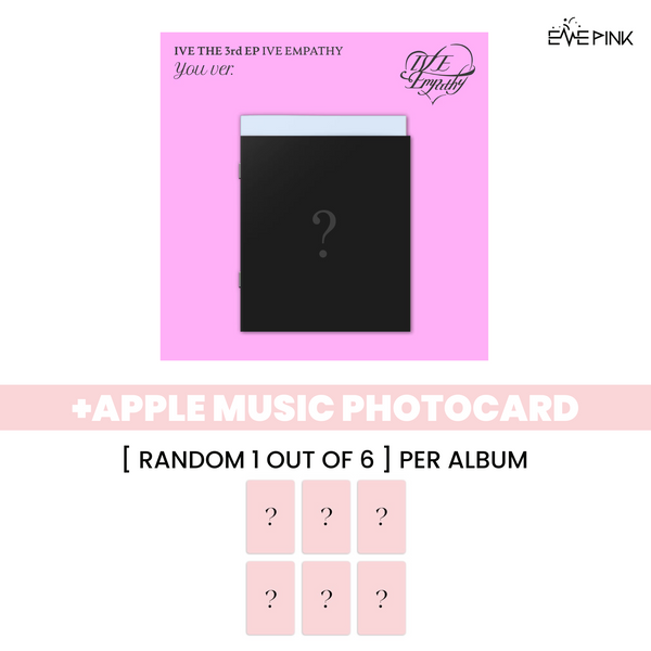 [PRE-ORDER] IVE (아이브) 3RD EP ALBUM - [IVE EMPATHY] (+EXCLUSIVE PHOTOCARD)